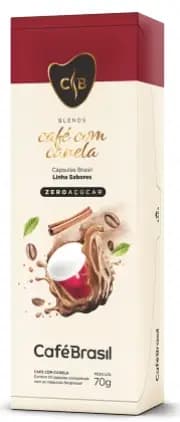 Café Brasil - Canela - Cápsulas - 10 un
