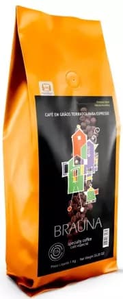 Café Braúna - Espresso - Grão - 1Kg