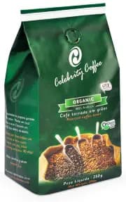 Café Celebrity Organic - Grãos - 250g