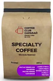 Café Club Caparaó - Cereja Descascada - Harmonia - Moído Médio - 250g