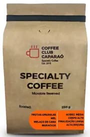 Café Club Caparaó - Serra da Seriema - Colheita Natural - Pote de Mel - Moído Média - 250g