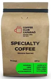 Café Club Caparaó - Sítio Vista Linda - Cereja Descascada - Rapadura - Grãos - 250g