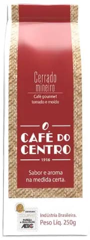 Café do Centro - Cerrado Mineiro Gourmet - Moído - 250g