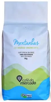 Café Do Mercado Montanhas Orgânico - Grãos Para Espresso - 1kg