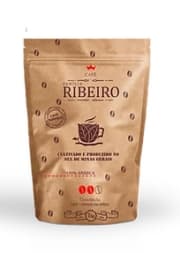 Café Família Ribeiro - Torra Média - Grãos - 1Kg