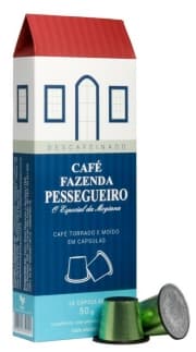Café Fazenda Pessegueiro Descafeinado - Cápsulas - 10 un