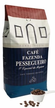 Café Fazenda - Pessegueiro - Grãos - 1kg