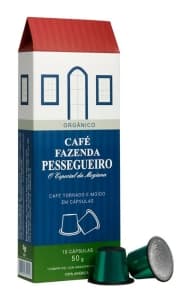 Café Fazenda Pessegueiro Orgânico - Cápsulas - 10 un