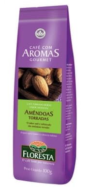 Café Floresta - Aromas - Amêndoas Torradas - Moído - 100g