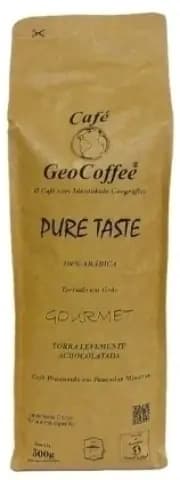 Café Geocoffee Pure Taste Gourmet - Grãos - 500g