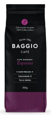 Café Baggio Gourmet Espresso - Grãos - 500g
