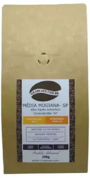 Café Grão Média Mogiana - Sítio Santo Ambrósio - Grãos - 250g