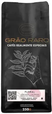 Café Grão Raro Floral - Moído Média - 250g