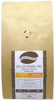 Café Grão Sul De Minas - Fazenda Gravata - Passos - Mg - Moído - 250g