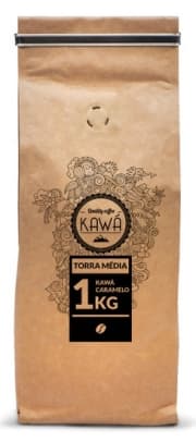 Café Kawa - Especial - Caramelo - Doce de Leite - Grãos - 1kg