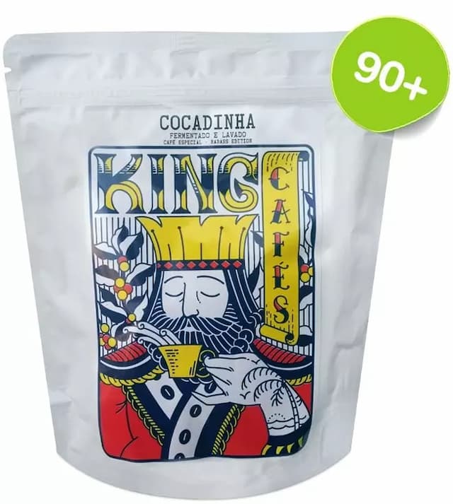 Café King Cafés Especiais Cocadinha - Prensa Francesa - Moído Grossa - 250g