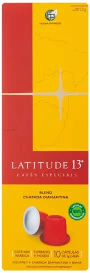 Café Latitude 13 Blend Chapada Diamantina - Cápsulas - 10 un