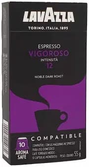 Café Lavazza Vigoroso - Cápsulas - 10 un