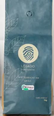 Café Legado Orgânico - Grãos - 1kg
