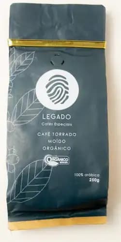 Café Legado Orgânico - Moído - 250g