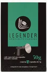 Legendér Coffees - Especial - Castanha e Caramelo - Cápsulas - 10 Un