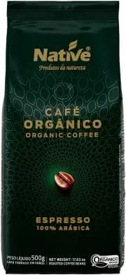 Café Native - Orgânico - Grãos - 500g
