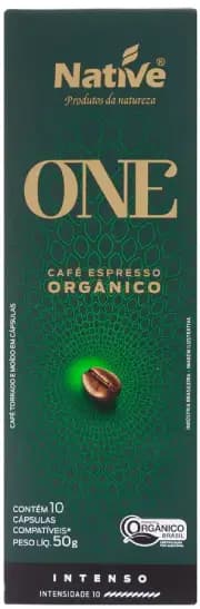 Café Native Orgânico Intenso - Cápsulas - 10 un