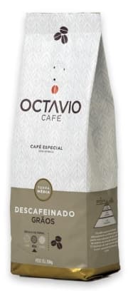 Café Octavio - Descafeinado - Grãos - 250g