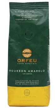 Café Orfeu Bourbon Amarelo - Grãos - 250g