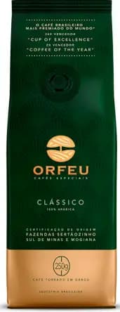 Café Orfeu - Especial Clássico - Grão - 250g