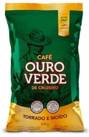 Café Ouro Verde Clássico Almofada - Grãos - 500g