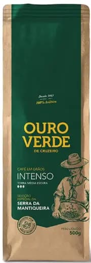 Café Ouro Verde - Gourmet Intenso Pouch - Moído Para V60 - Moído Fina - 500g