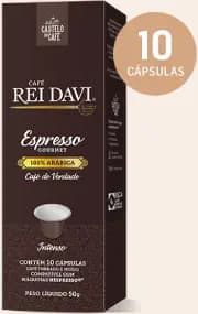 Café Rei Davi Gourmet - Cápsulas - 10 unidades