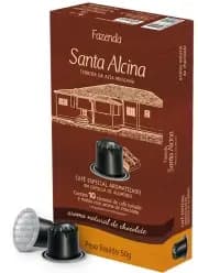 Café Santa Alcina Chocolate - Cápsulas - 10 uni
