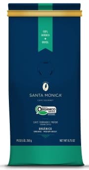 Café Santa Mônica Orgânico - Moído - 250g