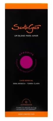 Café Santo Grão Afrodite - Capsulas - 10 uni