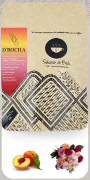 Café Seleção Do Erik - D'rocha Com Sensorial Floral e Pêssego - Grãos - 100g