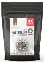Café Seleção do Mário - Pré Treino 4X + Cafeína - Grãos - 250g