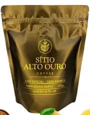 Café Sitio Alto Ouro Coffe - Doce de leite, Papa de milho e Damasco - Grãos - 250g