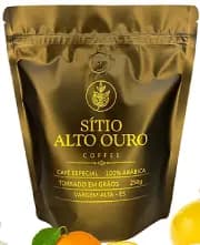 Café Sitio Alto Ouro Coffe - Maracujá, Flor de Café e Laranja - Moído - 250g