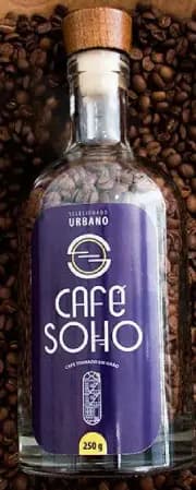 Café Soho Especial Garrafa - Frutado - Grãos - 250g
