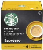 Café Starbucks - Dolce Gusto - Blonde Espresso 6 - Cápsulas - 12 un