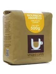 Café Unique Bourbon Amarelo - Moído para Cafeteira Italiana - 500g