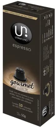 Café Utam Uno Gourmet - Cápsulas - 10 Unidades