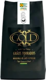 Gold cafés - 3º Lugar 2018 - Para Máuinas Expresso - Grãos - 250g