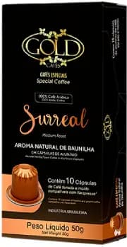 Gold Cafés Aroma Baunilha - Cápsulas - 10 un
