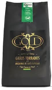 Gold Cafés Orgânico - Para Máquinas Expresso - Grãos - 250g