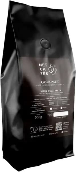 Netcafés Gourmet Chocolate Intenso - Grãos - 500g