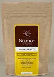 Nuance Cafés Especiais Caramelo & Nozes - Moído Para Prensa Francesa - 250g