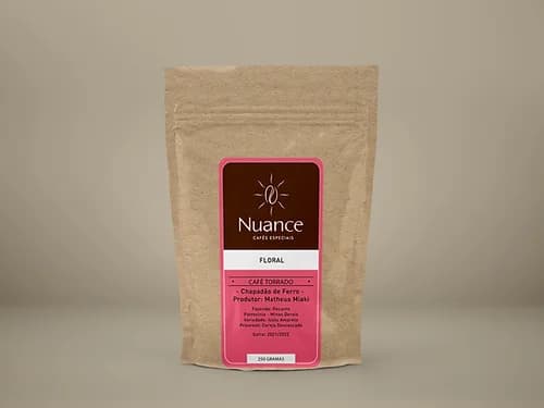 Nuance Cafés Especiais Floral - Moído Para Prensa Francesa - 250g
